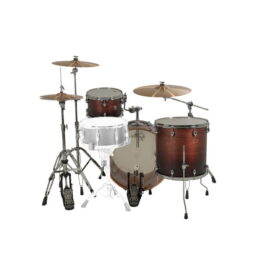 Gretsch 22" Catalina Club 3-Piece Shell Pack - Satin Antique Fade - Image 4