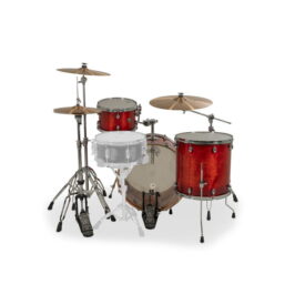 Gretsch 22" Catalina Club 3-Piece Shell Pack - Gloss Crimson Burst - Image 4