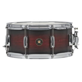 Gretsch Catalina Maple 14" x 6.5" Snare Drum - Satin Deep Cherry Burst - Image 1