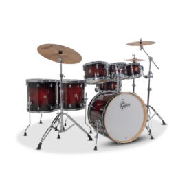 Gretsch 22" Catalina Maple 7-Piece Shell Pack - Deep Cherry Burst - Image 1
