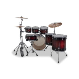Gretsch 22" Catalina Maple 7-Piece Shell Pack - Deep Cherry Burst - Image 4