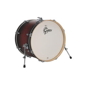 Gretsch Catalina Maple 22" x 16" Bass Drum - Satin Deep Cherry Burst - Image 1