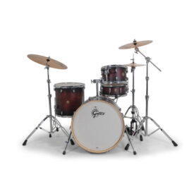 Gretsch 22" Catalina Maple 4-Piece Shell Pack - Satin Deep Cherry Burst - Image 2