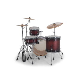 Gretsch 22" Catalina Maple 4-Piece Shell Pack - Satin Deep Cherry Burst - Image 3
