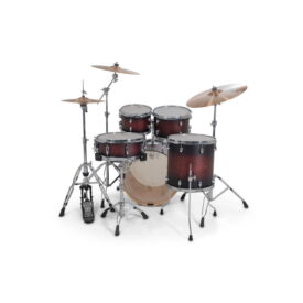 Gretsch 20" Catalina Maple 5-Piece Shell Pack - Satin Deep Cherry Burst - Image 4