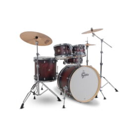 Gretsch 22" Catalina Maple 5-Piece Shell Pack - Satin Deep Cherry Burst - Image 1