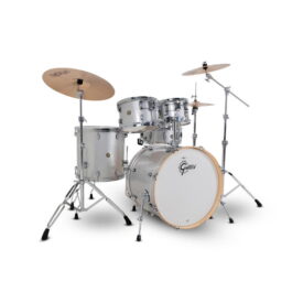 Gretsch 22" Catalina Maple 5-Piece Shell Pack - Silver Sparkle - Image 1