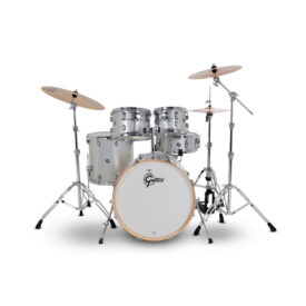 Gretsch 22" Catalina Maple 5-Piece Shell Pack - Silver Sparkle - Image 2