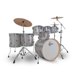 Gretsch 22" Catalina Maple 7-Piece Shell Pack - Silver Sparkle - Image 1