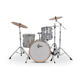 Gretsch 22" Catalina Maple 4-Piece Shell Pack - Silver Sparkle - Image 2