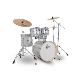 Gretsch 20" Catalina Maple 5-Piece Shell Pack - Silver Sparkle - Image 1