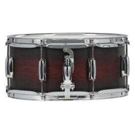 Gretsch Catalina Maple 14" x 6.5" Snare Drum - Satin Deep Cherry Burst - Image 2