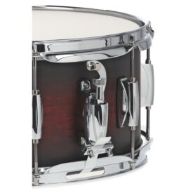 Gretsch Catalina Maple 14" x 6.5" Snare Drum - Satin Deep Cherry Burst - Image 5