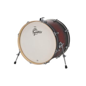 Gretsch Catalina Maple 22" x 16" Bass Drum - Satin Deep Cherry Burst - Image 3