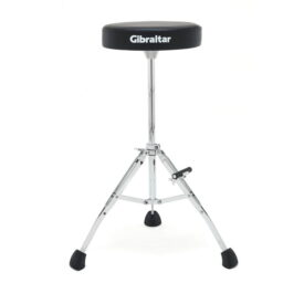 Gibraltar Compact Performance Drum Throne - 27" Round Seat with Foot Rest - GGS10T