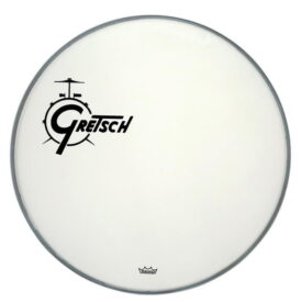 Gretsch USA 18" Ambassador Coated Offset Logo Bass Drum Head