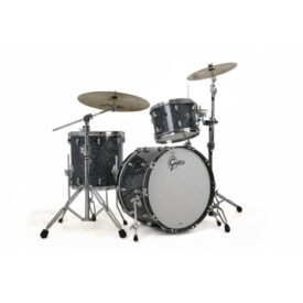 Gretsch 22" USA Brooklyn 3-Piece Shell Pack - Deep Marine Black Pearl