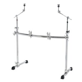 Gibraltar RS Basic Rack w/Curved Front Bar - Chrome Clamps & 2 x 4425MB Booms - GSC302C