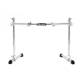 Gibraltar RS Basic Rack w/Curved Front Bar - Chrome Clamps - GCS300C