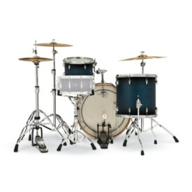 Gretsch 24" Renown Maple 3-Piece Shell Pack - Satin Antique Blue Burst - Image 3
