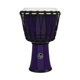 LP World 7-inch Rope Tuned Djembe - Circle Purple