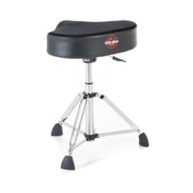Gibraltar 9000 Series Hydraulic Drum Throne with Moto Seat - 9608HM