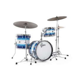 Gretsch USA Brooklyn 22" x 14" Bass Drum - Blue Burst Pearl
