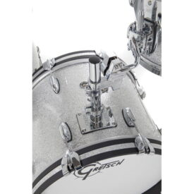 Gretsch 18" USA Brooklyn 3-Piece Shell Pack - Silver Sparkle - Image 3