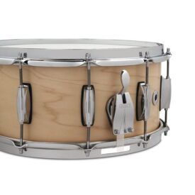 Gretsch USA Brooklyn 14 x 5.5" Snare Drum - Straight Satin With Lightning Throw - Image 3