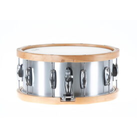 Gretsch Wood Hoop Aluminium Full Range Snare Drum 14" x 6.5" - Image 4