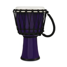 LP World 7-inch Rope Tuned Djembe - Circle Purple - Image 3