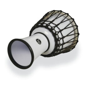 LP World 7-inch Rope Tuned Djembe - Circle White - Image 3