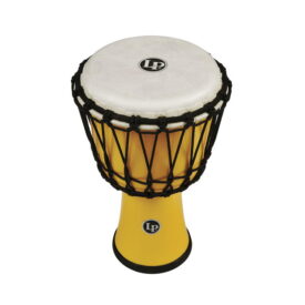 LP World 7-inch Rope Tuned Djembe - Circle Yellow - Image 4