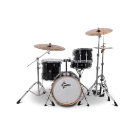 Gretsch 18" Catalina Club 4-Piece Shell Pack - Piano Black - Image 3