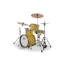 Gretsch 18" Catalina Club 4-Piece Shell Pack - Yellow Satin Flame - Image 1