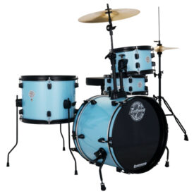 Ludwig Pocket Kit 16" Starter Drum Kit - Crystal Blue Sparkle