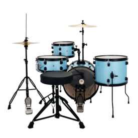Ludwig Pocket Kit 16" Starter Drum Kit - Crystal Blue Sparkle - Image 3
