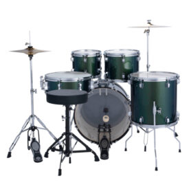 Ludwig Accent 20" Fuse Starter Drum Kit - Jade Dust - Image 3