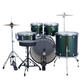 Ludwig Accent 22" Drive Starter Drum Kit - Jade Dust - Image 3