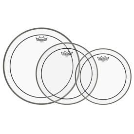 Remo Pinstripe Clear Tom Pack - (10" 12" 14")