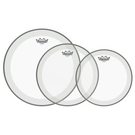 Remo Powerstroke P4 Clear Tom Pack - (10" 12" 14")