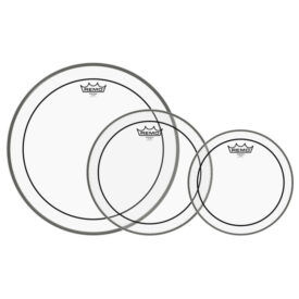 Remo Pinstripe Clear Tom Pack - (10" 12" 16")