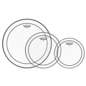 Remo Pinstripe Clear Tom Pack - (12" 13" 16")
