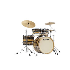 Tama 22" Superstar Classic 5-Piece Shell Pack - Natural Ebony Tiger Wrap