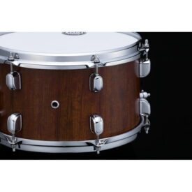Tama 12" x 7" S.L.P. Mod Bubinga Snare Drum - Satin Bubinga - Image 3