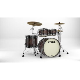 Tama 22" Starclassic Maple 4-Piece Shell Pack - Dark Mocha Burst with Black Nickel Hardware