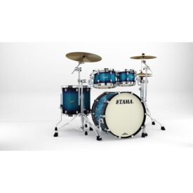 Tama 22" Starclassic Maple 4-Piece Shell Pack - Molten Electric Blue Burst with Chrome Hardware