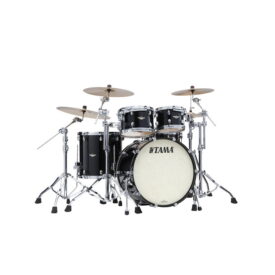 Tama 22" Starclassic Maple 4-Piece Shell Pack - Piano Black with Chrome Hardware