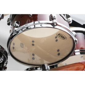 Tama 22" Starclassic Performer 5-Piece Shell Pack - Dark Cherry Fade - Image 3