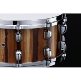 Tama 14" x 6.5" Starclassic Performer Snare Drum - Caramel Aurora - Image 3